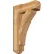 Ekena Millwork Thorton Craftsman Rough Sawn Bracket, Western Red Cedar, 6"W x 24"D x 36"H BKT06X24X36THR04RWR - alternate 1
